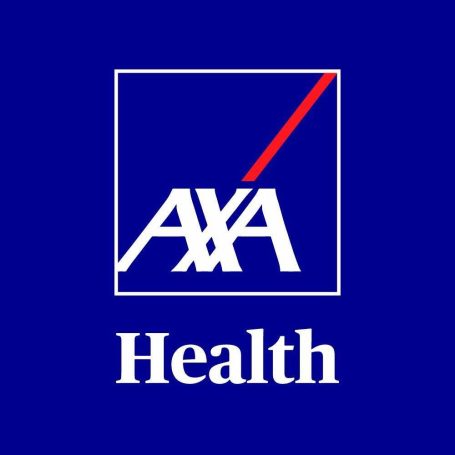 Logo of Axa as osteopath accepts this health insurer